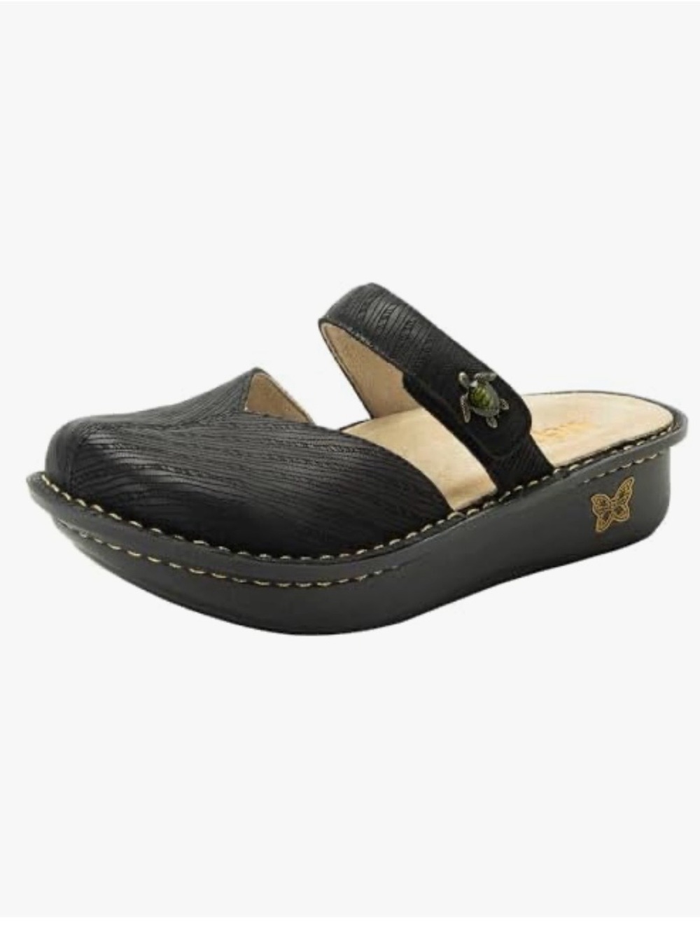 New Alegria Kamila Mules Black Size 36